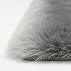 Ombre Shaggy Plush Rug, 4 cm Pile, Non-Slip Felt Backing