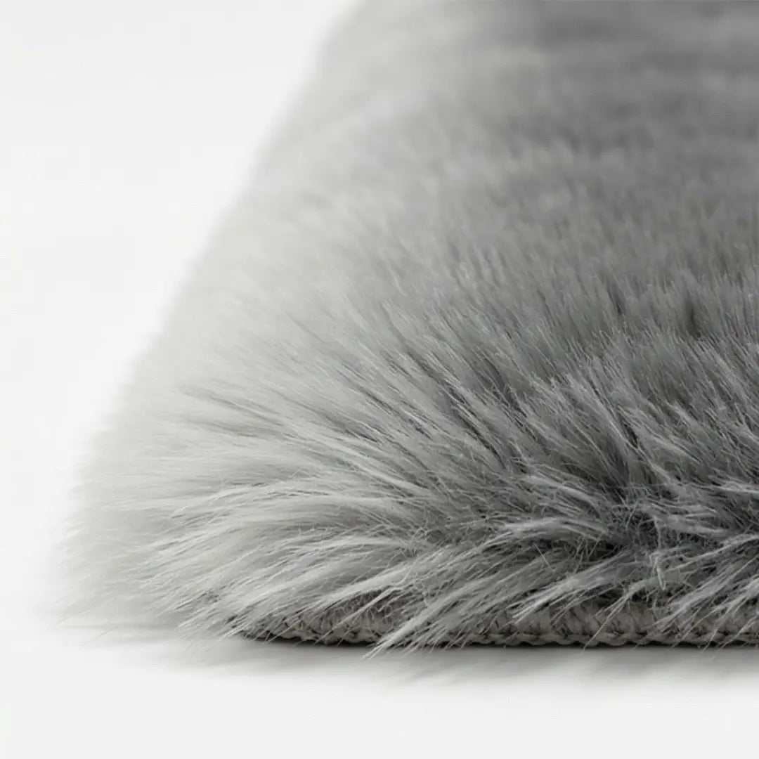 Ombre Shaggy Plush Rug, 4 cm Pile, Non-Slip Felt Backing