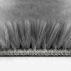 Ombre Shaggy Plush Rug, 4 cm Pile, Non-Slip Felt Backing