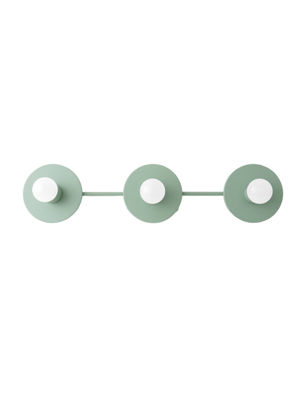 Minimalist 3-Light Wall Light, 55.9cm Wide, Eight Colours