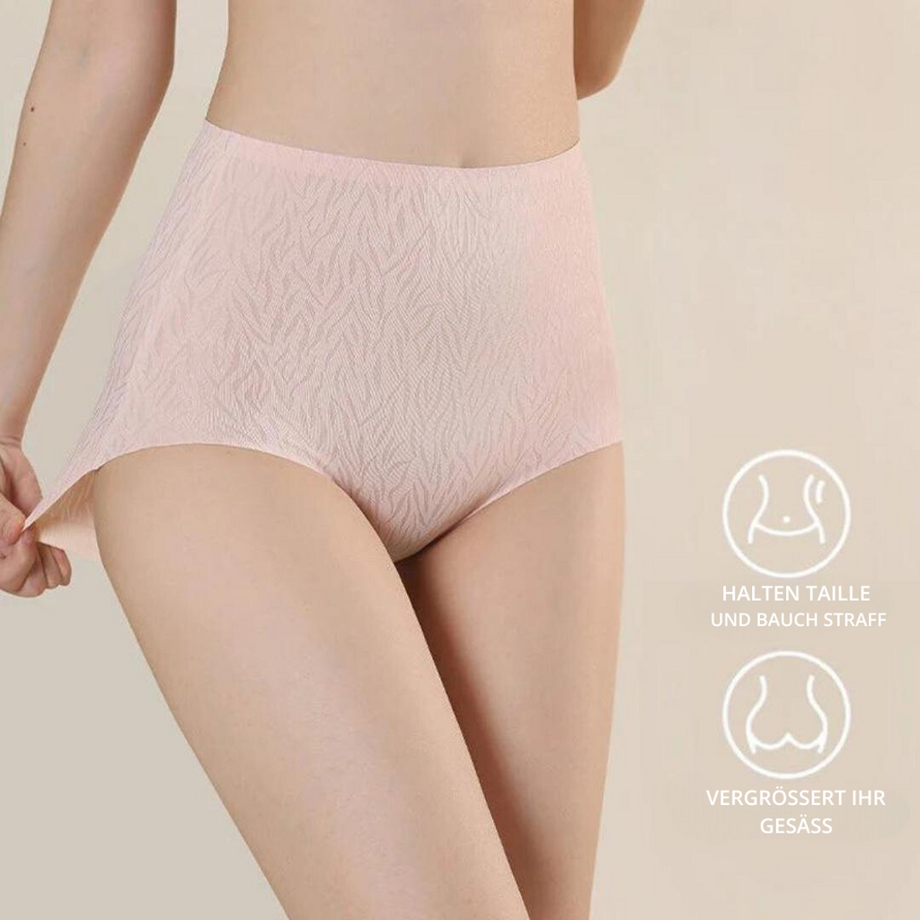 High-Waisted Seamless Shaping Briefs with Tummy Control