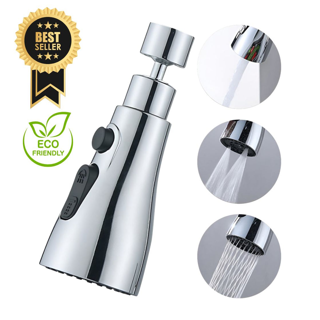 360 Swivel Kitchen Tap with Water-Saving Aerator