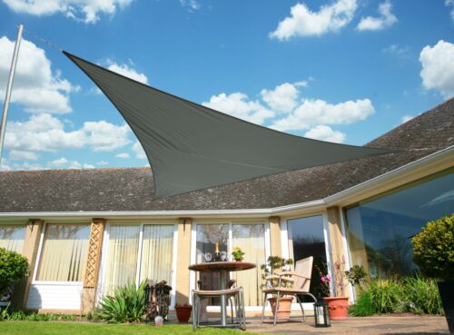 UV-Resistant Shade Sail with Fixing Kit, Waterproof Canopy
