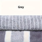 Coral Fleece Bath Towel Set of 8, Quick-Dry 280 gsm
