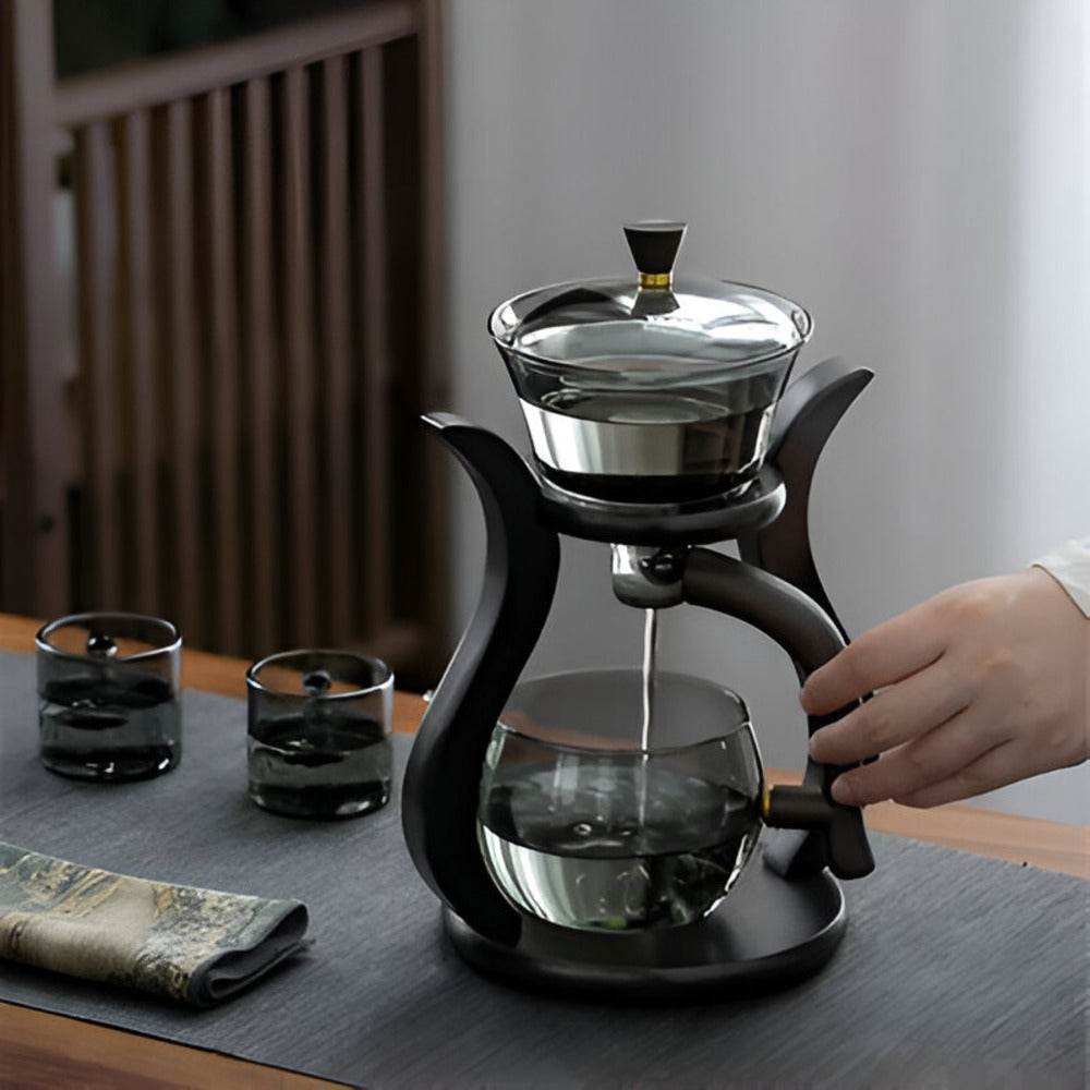 Glass Teapot with Infuser and Magnetic Drip Stop, 600 ml