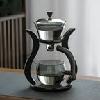 Glass Teapot with Infuser and Magnetic Drip Stop, 600 ml
