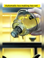 Glass Teapot with Infuser and Magnetic Drip Stop, 600 ml