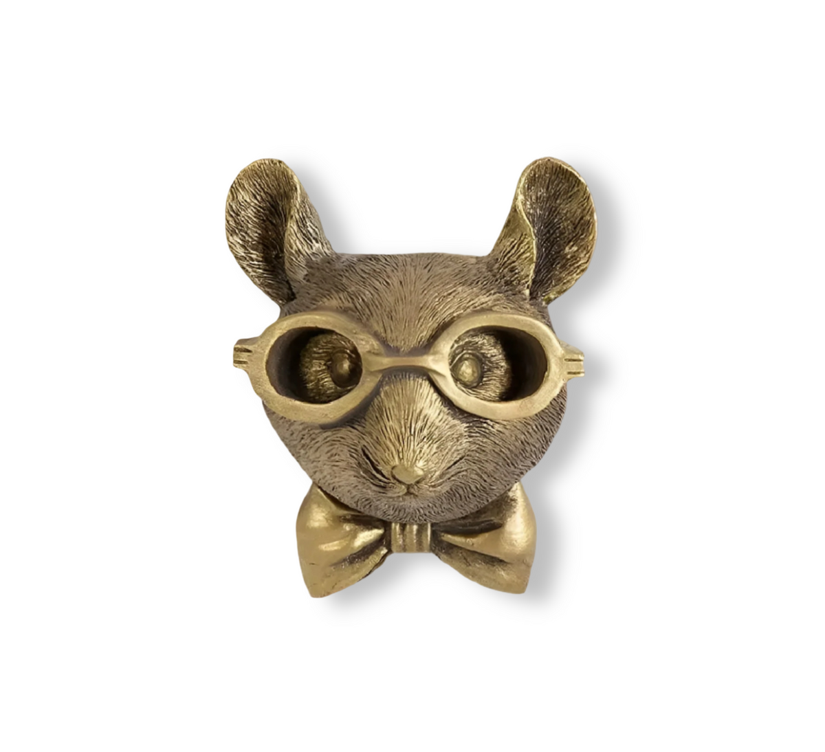 Animal Head Wall Hook in Gold-Effect Resin, 5 Designs
