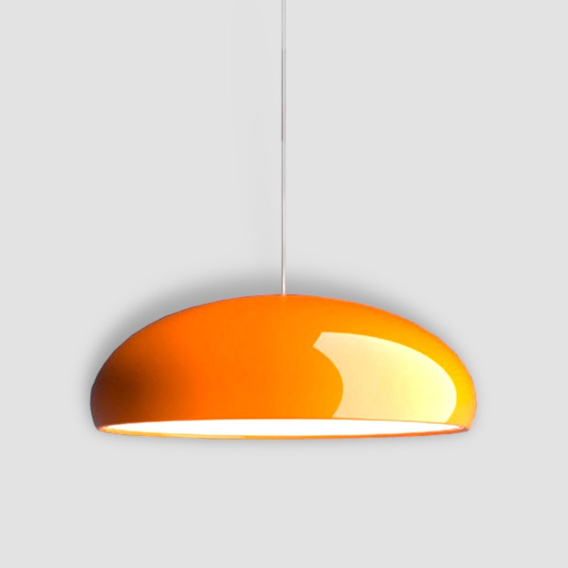 Italian Style Metal Pendant Light, 45 cm, LED, Colour Accent