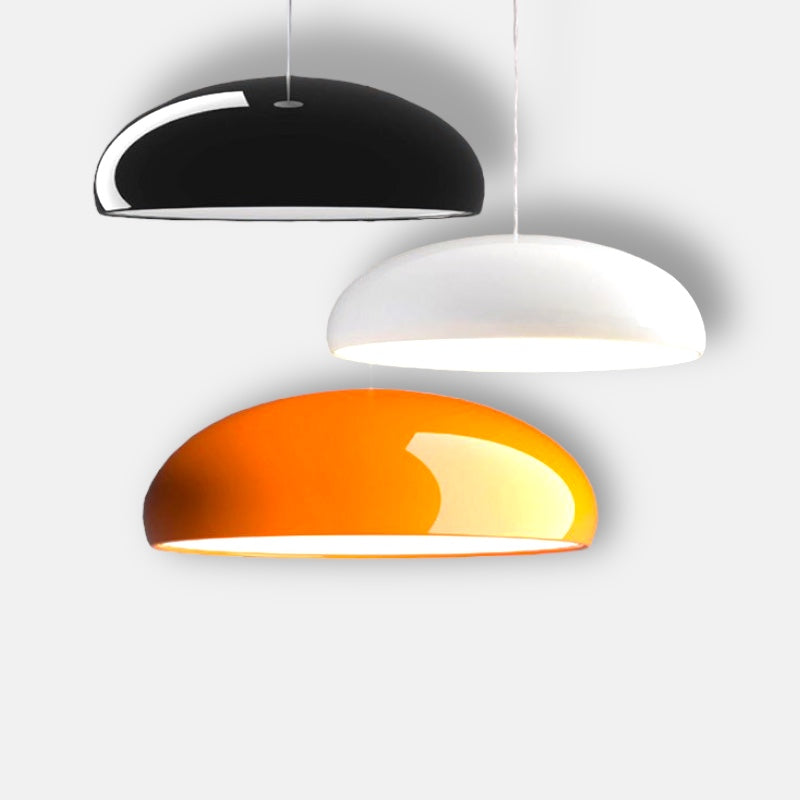 Italian Style Metal Pendant Light, 45 cm, LED, Colour Accent