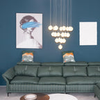 Crystal Globe Cluster Chandelier, Chrome, 1 to 50 Lights