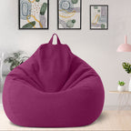 Ergonomic Bean Bag Cover, Unfilled, Washable Polyester