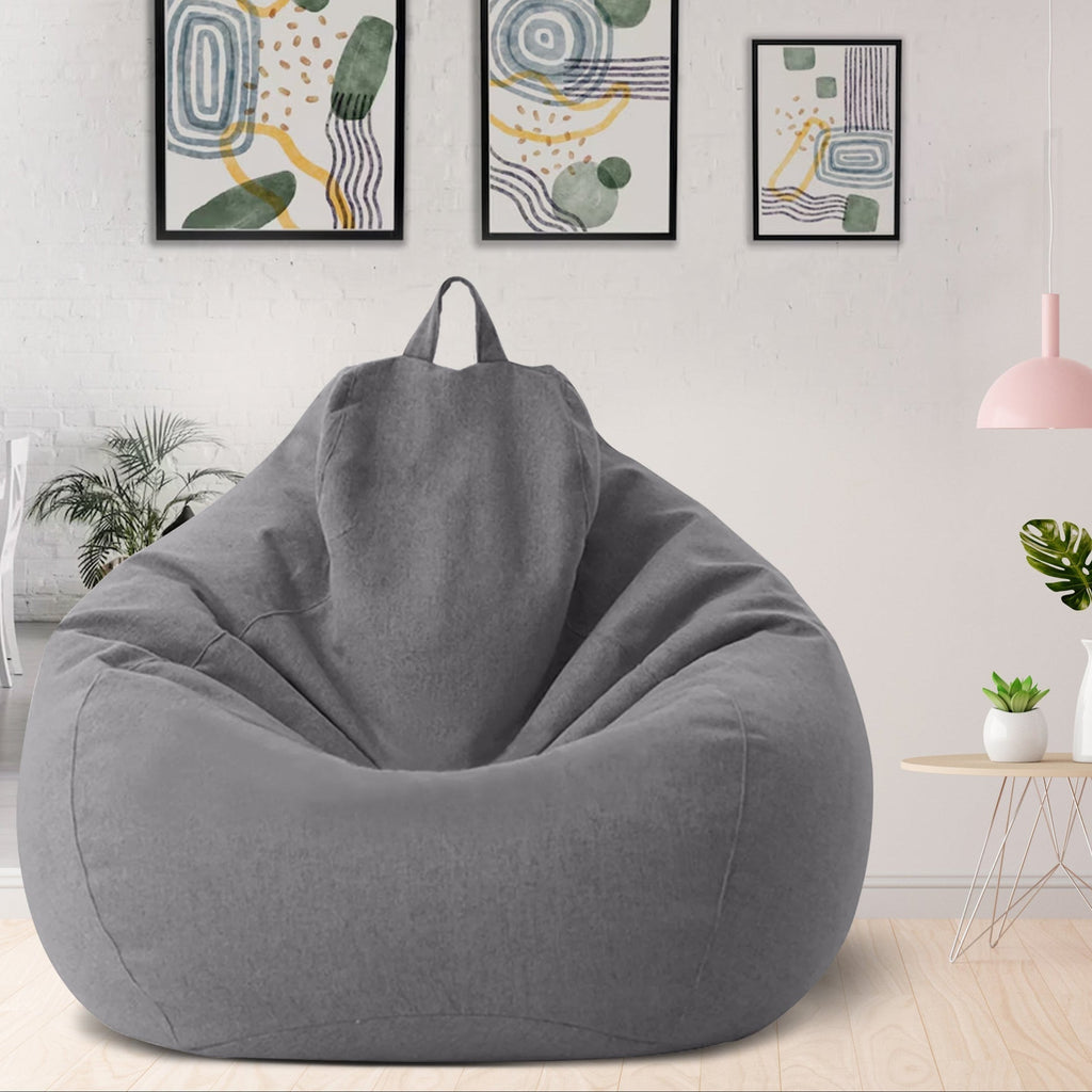 Ergonomic Bean Bag Cover, Unfilled, Washable Polyester