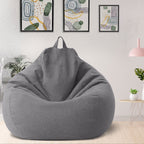 Ergonomic Bean Bag Cover, Unfilled, Washable Polyester