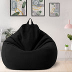 Ergonomic Bean Bag Cover, Unfilled, Washable Polyester