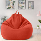 Ergonomic Bean Bag Cover, Unfilled, Washable Polyester