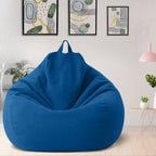 Ergonomic Bean Bag Cover, Unfilled, Washable Polyester