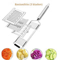 Multi-Blade Vegetable Slicer with Ergonomic Handle