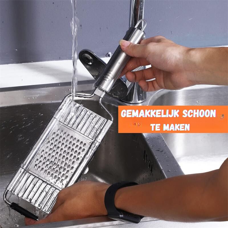 Multi-Blade Vegetable Slicer with Ergonomic Handle