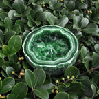 Decorative Geode Candle in Stone-Effect Bowl, Five Colours