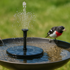 Floating Solar Fountain Pump for Ponds and Bird Baths, IP65