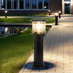 Aluminium Garden Bollard Light, IP65, E27, 15 cm Diameter