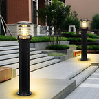 Aluminium Garden Bollard Light, IP65, E27, 15 cm Diameter