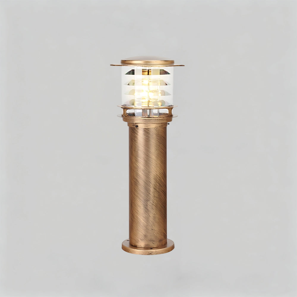 Aluminium Garden Bollard Light, IP65, E27, 15 cm Diameter