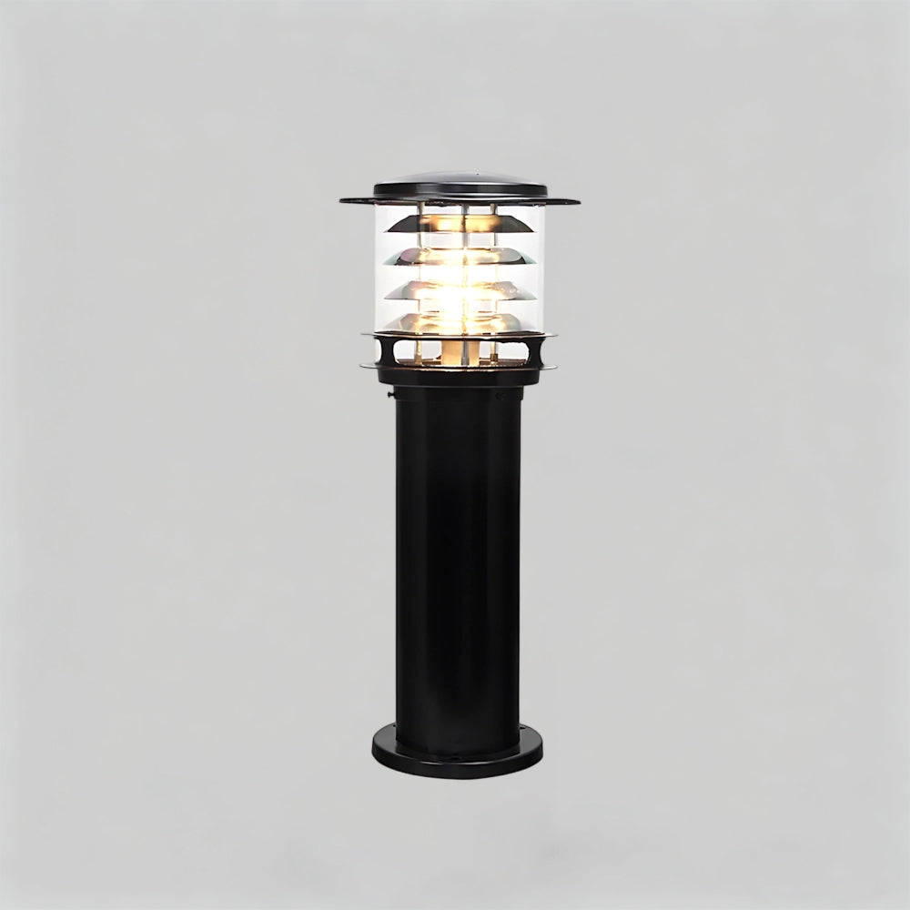 Aluminium Garden Bollard Light, IP65, E27, 15 cm Diameter