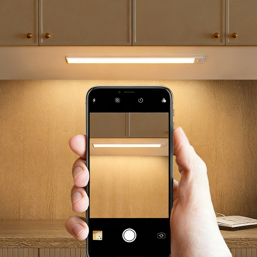 Rechargeable Cordless LED Under Cabinet Light, 20 to 40 cm