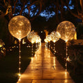 LED Garden Party Balloons, 45 cm, Battery Powered, 3 m String
