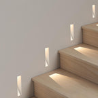 Recessed Motion Sensor Stair Light, Indirect LED Glow
