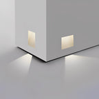 Recessed Motion Sensor Stair Light, Indirect LED Glow