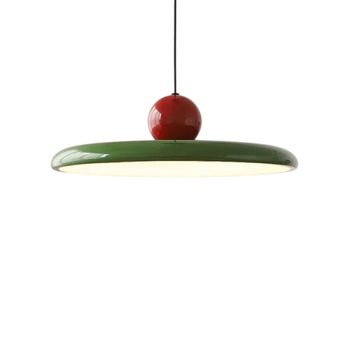 Bauhaus LED Disc Pendant Light with Adjustable Drop