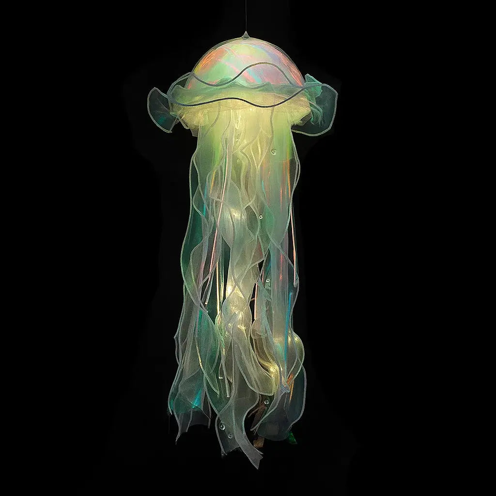 Hanging Jellyfish LED Lamp, 50cm, Battery Powered