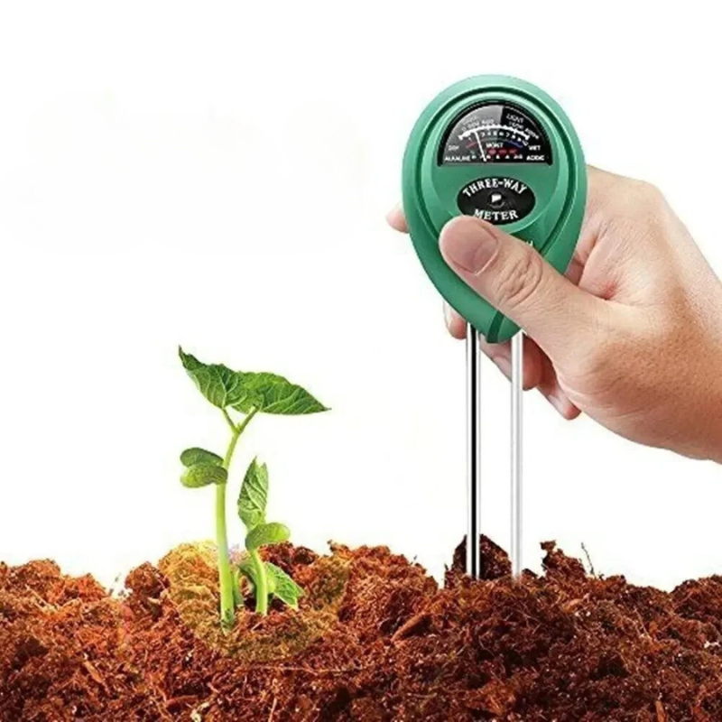 3-in-1 Soil Meter for Moisture, Light and pH