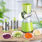 Rotary Grater with 3 Stainless Steel Blades, Dishwasher Safe