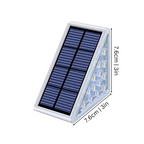 Solar Step Light with Motion Sensor, IP65, Set of 2
