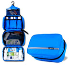 Water Resistant Toiletry Bag in Oxford Nylon, Unisex, 24 cm