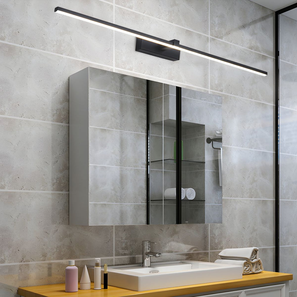 Linear LED Wall Light in Black or White, Three Lengths