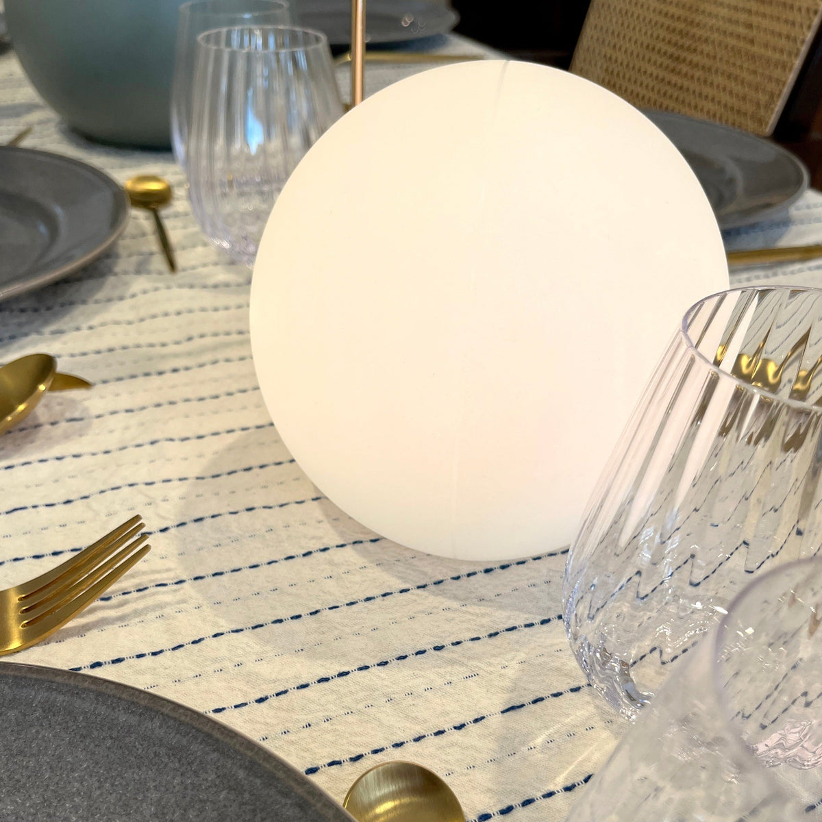 Cordless Rechargeable LED Table Lamp, 16 Colours, IP65