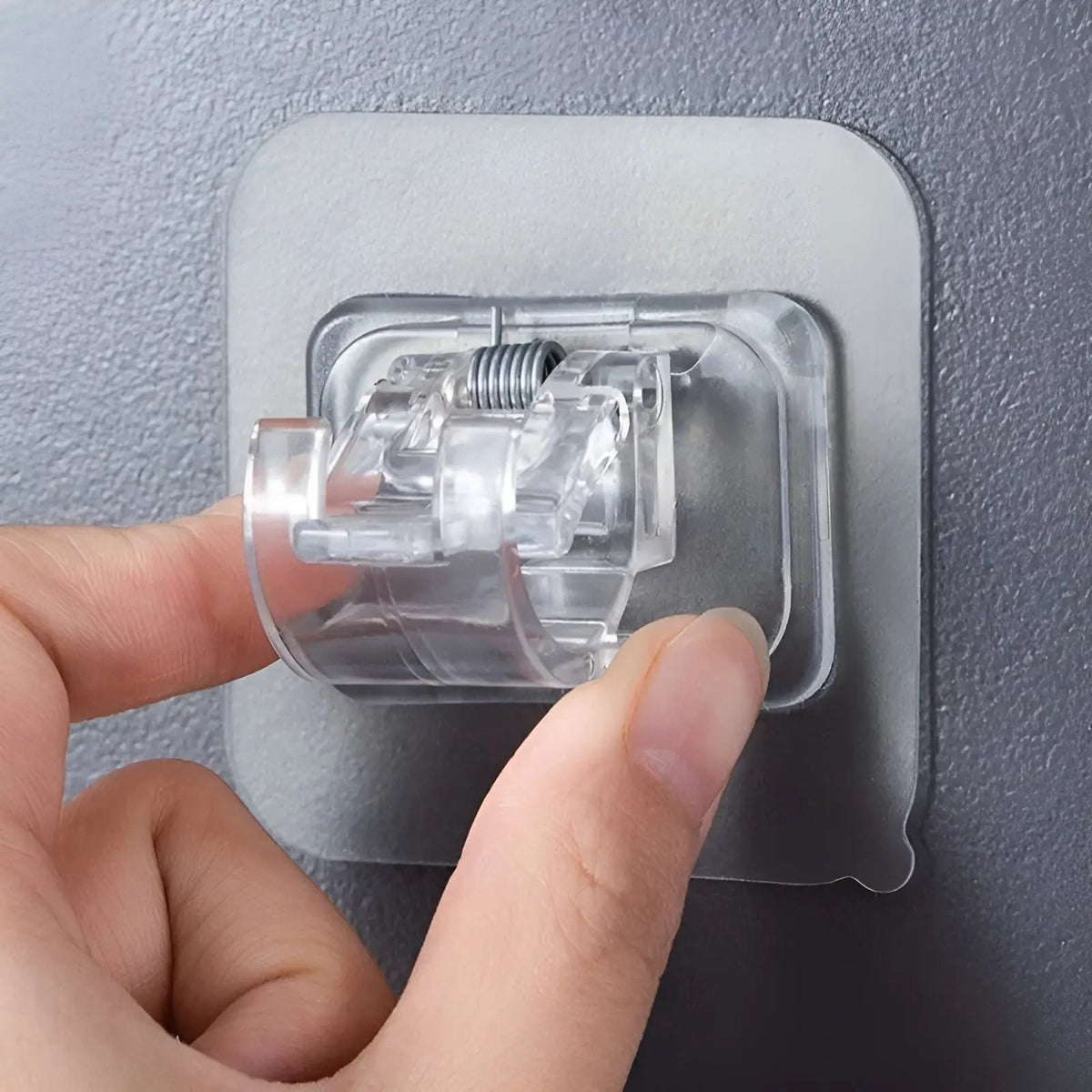 Self-Adhesive Curtain Rod Holders, No Drilling Required