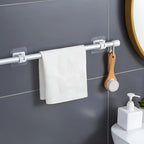 Self-Adhesive Curtain Rod Holders, No Drilling Required