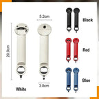 Magnetic Adjustable Jar and Bottle Opener with Grip Handle