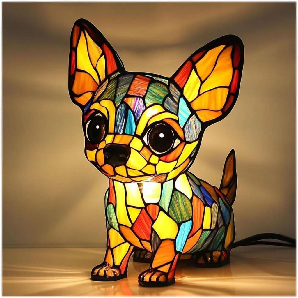 Dog Breed LED Night Light, 15 cm, USB Powered