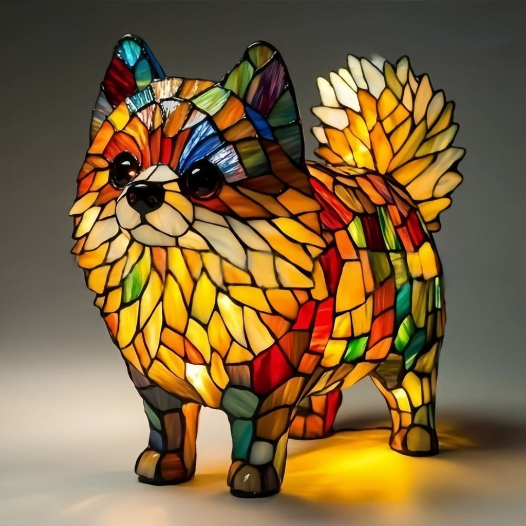 Dog Breed LED Night Light, 15 cm, USB Powered