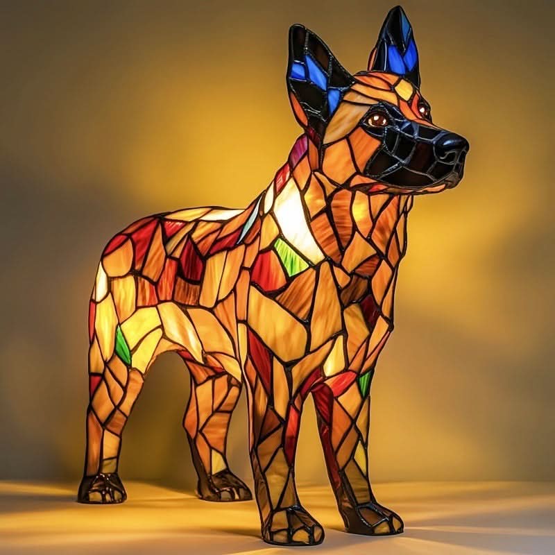 Dog Breed LED Night Light, 15 cm, USB Powered