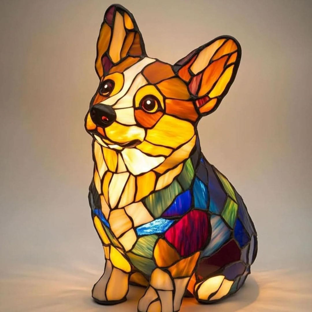 Dog Breed LED Night Light, 15 cm, USB Powered