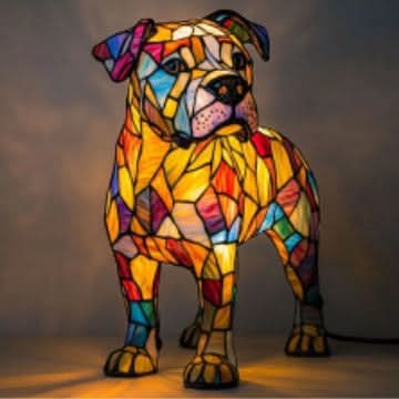 Dog Breed LED Night Light, 15 cm, USB Powered