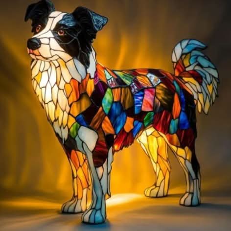 Dog Breed LED Night Light, 15 cm, USB Powered